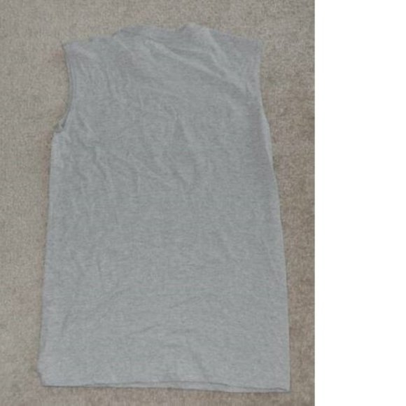 Mens Detroit Tigers Tank Top Gray Small MLB Baseball Muscle Shirt Crewneck - Picture 4 of 4